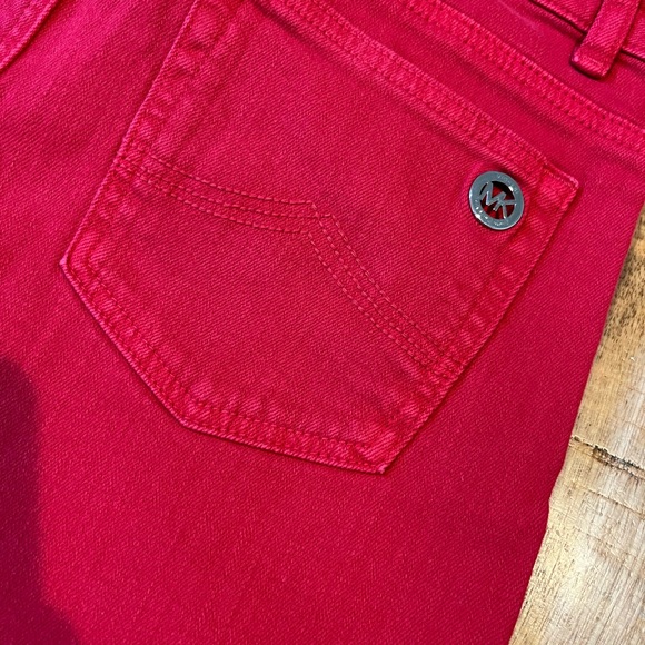 NWT Michael Kors MK Logo Izzy Skinny Jeans Size 6 - Picture 6 of 9